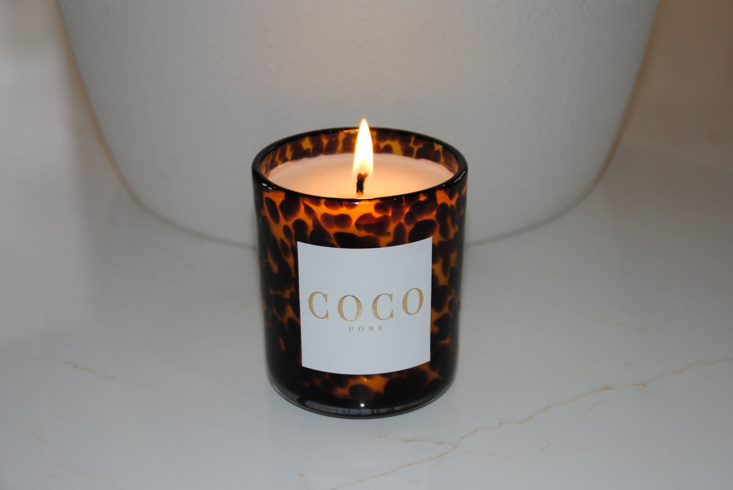 Dark Nights Tortoise Shell Candle