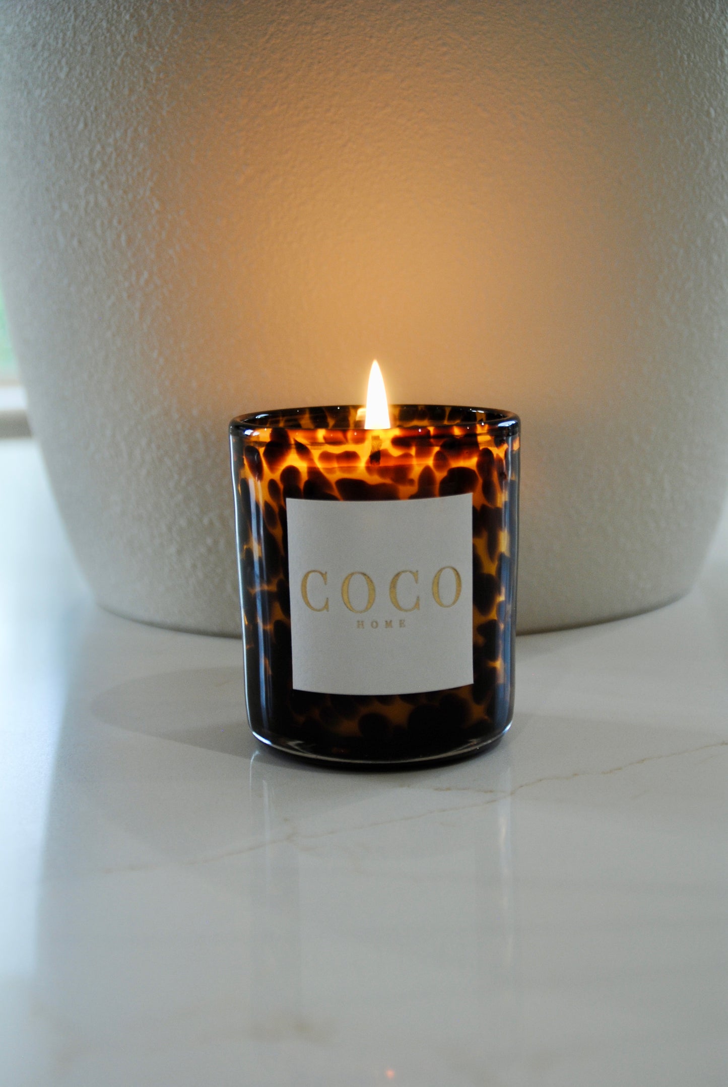 Autumn Walks Tortoise Shell Candle