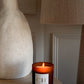 Frosted Amber Candles