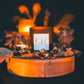 Autumn Walk Frosted Amber Candle